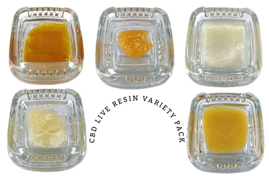 CBD Live Resin Variety Pack