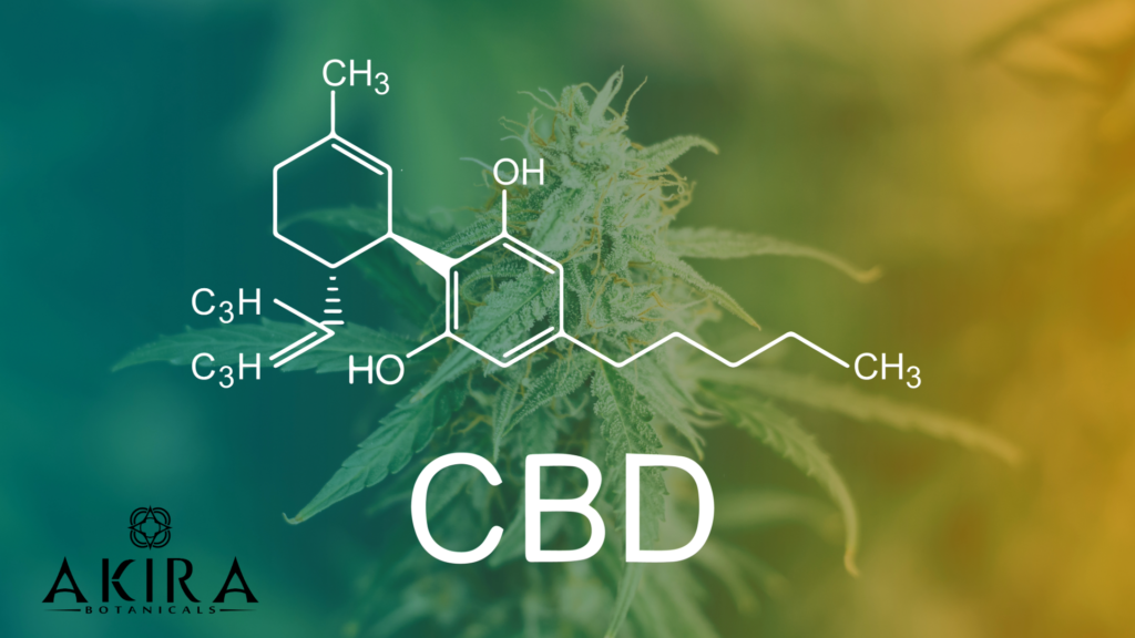 CBD vs. CBN, what's the difference?-CBD chemical structure.