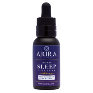Akira Botanicals Full-spectrum CBD/CBN Sleep Tincture