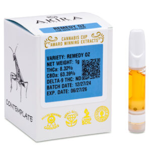 Akira Botanicals' Remedy OZ CBD 1:8 Live Resin