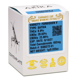 Akira Botanicals Forbidden V CBD Live Resin