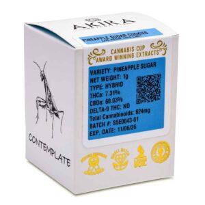 Akira Botanicals Pineapple Sugar Cookies CBD Dabs