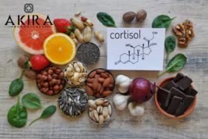 Mange cortisol with the right diet and a full spectrum CBD oil.