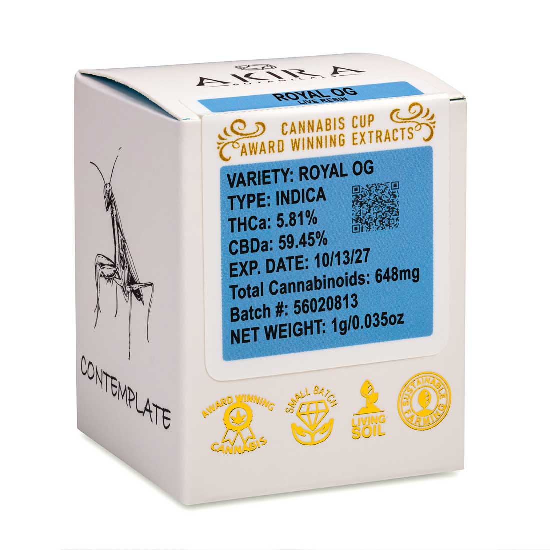 Royal OG CBD Live Resin box
